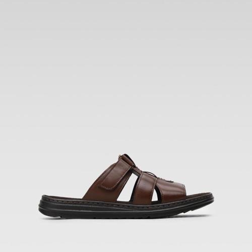 Pantofle Lasocki 3101 Přírodní kůže (useň) - Lícová