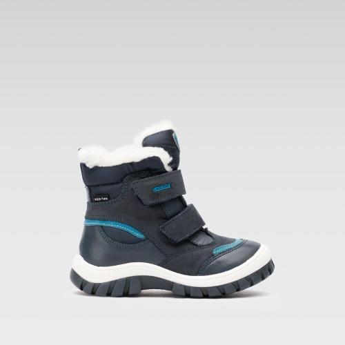 Šněrovací boty Lasocki Kids CI12-1797-24A Přírodní kůže (useň) - Nubuk,Látka/-Látka