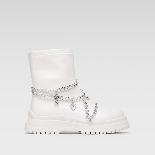 Kotníkové boty DeeZee WS5271-01 Materiál/-Syntetický