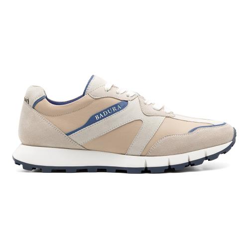 Tenisky Badura JEFFREY-04 MI08 Přírodní kůže (useň)/-Přírodní kůže (useň)