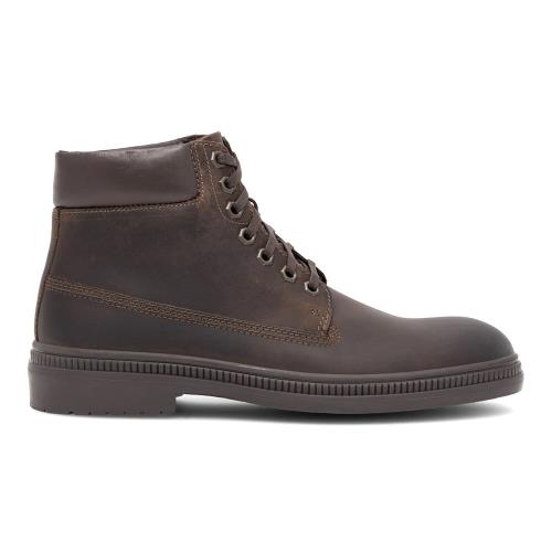 Šněrovací boty Lasocki MARTON-10 MB Přírodní kůže (useň) - Lícová