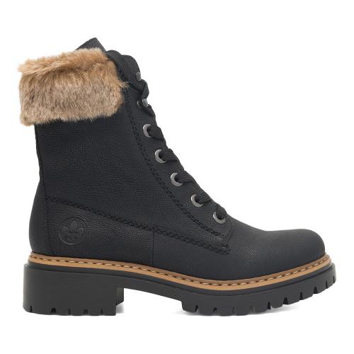 Šněrovací boty Rieker 72630-00 Materiál/-Syntetický