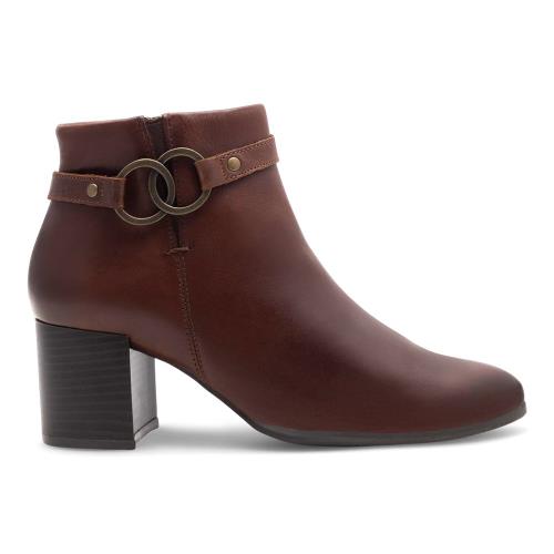 Kotníkové boty Lasocki WB-CELESTE-22 Přírodní kůže (useň) - Lícová