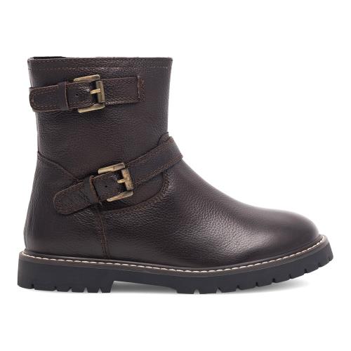 Šněrovací obuv Badura 9K7518 Přírodní kůže (useň) - Lícová