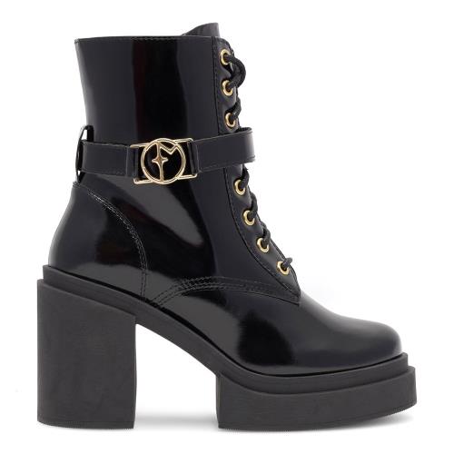 Šněrovací boty EVA MINGE HONDA-2 Přírodní kůže (useň)/-Leštěná Šněrovací boty EVA MINGE HONDA-2 Přírodní kůže (useň)/-Leštěná