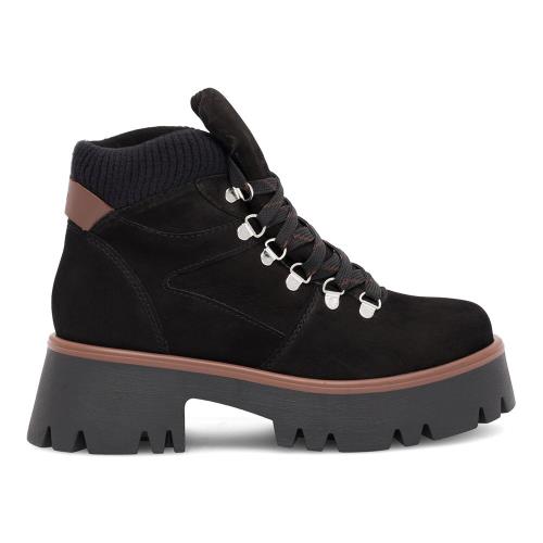 Šněrovací boty Lasocki RST-HOBBY-01 Přírodní kůže (useň) - Nubuk,Látka/-Látka