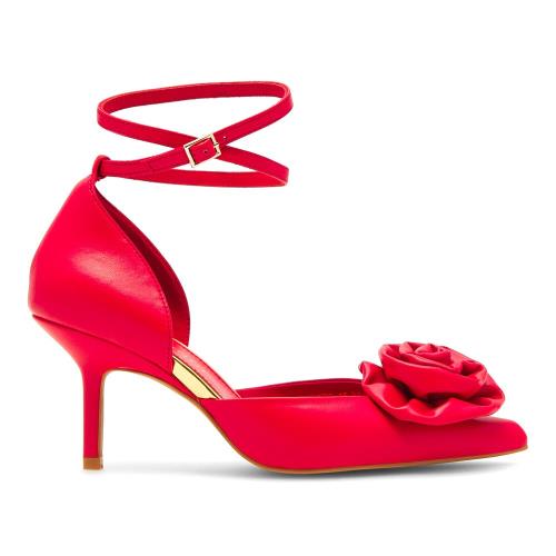 Lodičky EVA MINGE ROSE-V1520-15 Přírodní kůže (useň) - Lícová