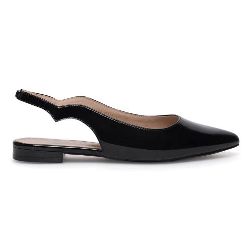 Baleríny Sergio Bardi WFA1572-21Z-SB Přírodní kůže (useň) - Lakovaná