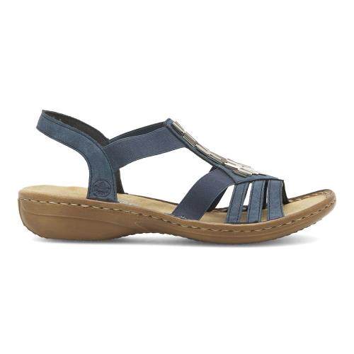 Sandály Rieker 60800-14 Materiál/-Syntetický