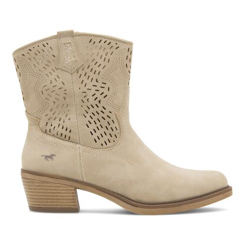 Kotníkové boty Mustang 1478-506 Materiál/-Syntetický,Látka/-Látka