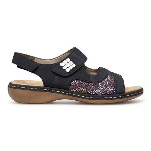 Sandály Rieker 65989-14 Materiál/-Syntetický