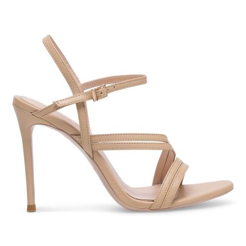 Sandály EVA MINGE CATHERINE-S9050-118 Přírodní kůže (useň) - Lícová