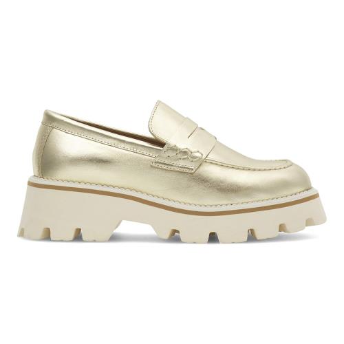 Polobotky Badura GISELLE-24SS202 Přírodní kůže (useň) - Lícová