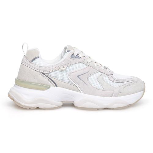 Tenisky Mexx MIRL1012141W-01 Přírodní kůže (useň) - Semiš,Látka/-Látka