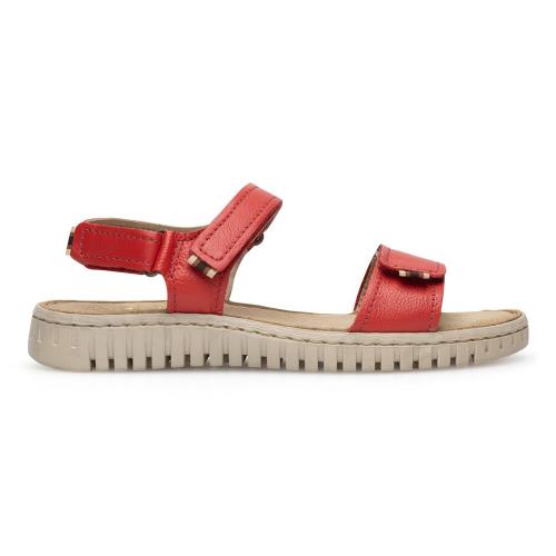 Sandály Go Soft WB-ULE-01 Přírodní kůže (useň) - Lícová