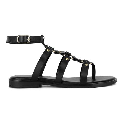 Sandály Sergio Bardi WI16-D1034-01SB Přírodní kůže (useň) - Lícová