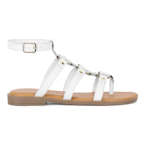 Sandály Sergio Bardi WI16-D1034-01SB Přírodní kůže (useň) - Lícová