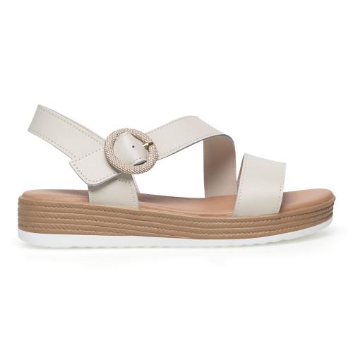 Sandály Lasocki WFA2719-3Z Přírodní kůže (useň) - Lícová