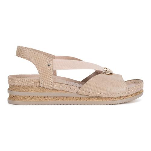 Sandály Go Soft RST-2314-02 Přírodní kůže (useň)/-Přírodní kůže (useň),Látka/-Látka