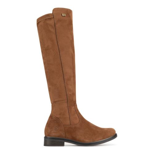 Kozačky Remonte D8387-24 Látkový materiál,Přírodní kůže (useň) - Semiš