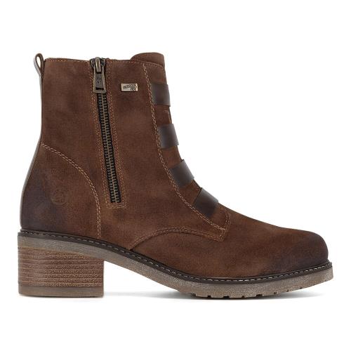 Šněrovací boty Remonte D1A76-20 Přírodní kůže (useň) - Lícová Šněrovací boty Remonte D1A76-20 Přírodní kůže (useň) - Lícová