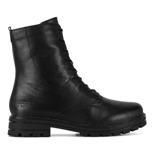 Šněrovací boty Remonte D2278-01 Přírodní kůže (useň) - Lícová