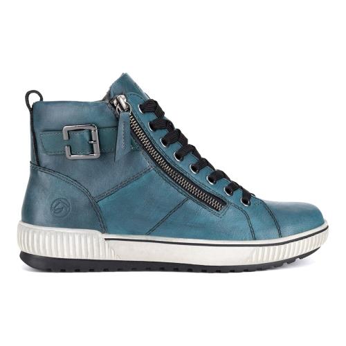 Šněrovací boty Remonte D0777-12 Materiál/-Syntetický,Přírodní kůže (useň) - Lícová