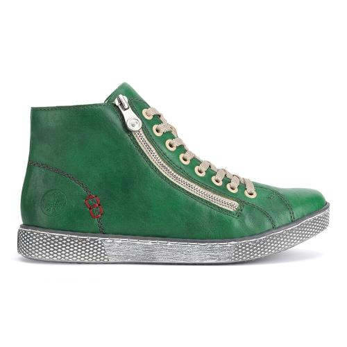 Šněrovací boty Rieker Z1221-53 Materiál/-Syntetický