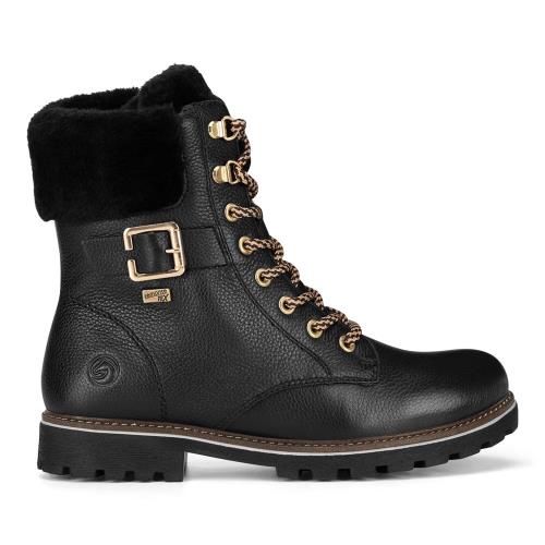 Šněrovací boty Remonte D8481-02 Látkový materiál,Přírodní kůže (useň) - Lícová Šněrovací boty Remonte D8481-02 Látkový materiál,Přírodní kůže (useň) - Lícová