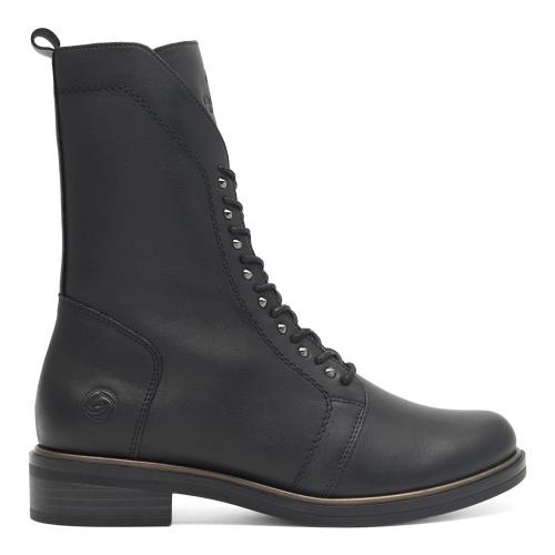 Šněrovací boty Remonte D8380-01 Přírodní kůže (useň) - Lícová