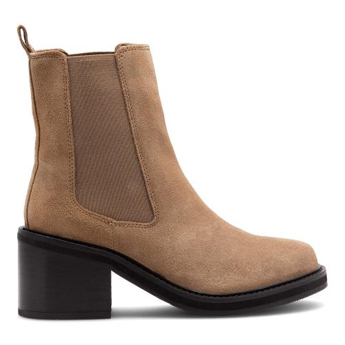 Kotníkové boty Sergio Bardi KAP-C1048-01SB Přírodní kůže (useň) - Semiš,Látka/-Látka