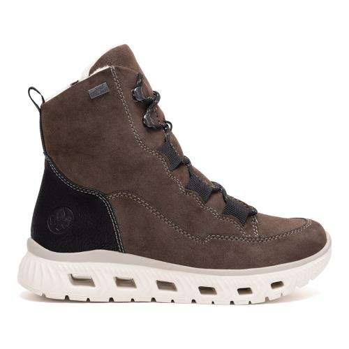 Šněrovací boty Rieker M6012-25 Imitace kůže/-Ekologická kůže Šněrovací boty Rieker M6012-25 Imitace kůže/-Ekologická kůže