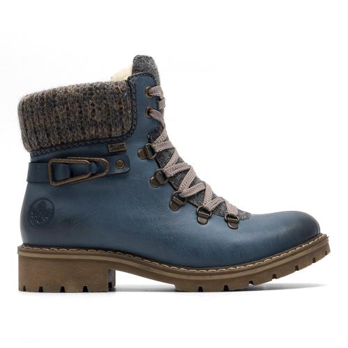 Šněrovací boty Rieker Y9131-15 Látkový materiál,Syntetický materiál