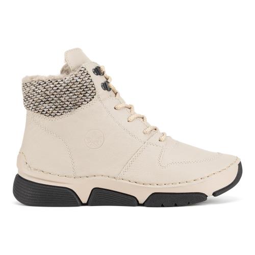 Šněrovací boty Rieker 45955-60 Látkový materiál,Syntetický materiál