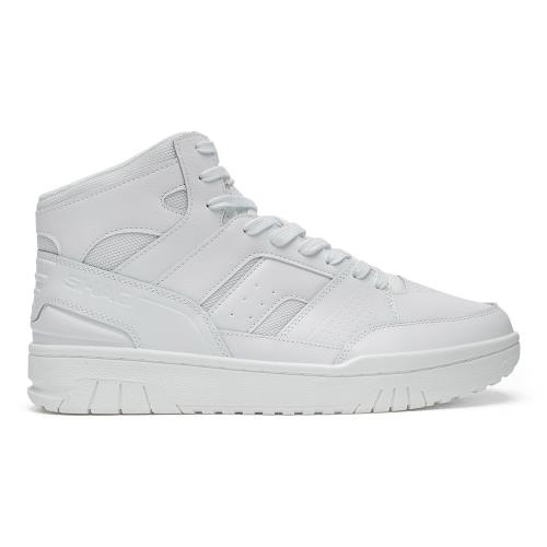 Sportovní SHAQ BREAKER MID AQ95013M-W Syntetický materiál,Přírodní kůže (useň) - Lícová