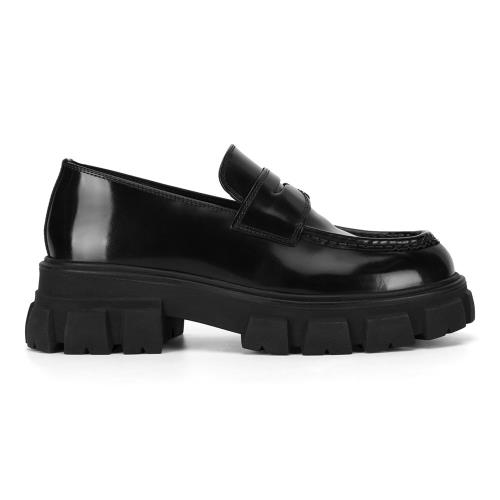 Polobotky Badura ELANA-01WI-002 Přírodní kůže (useň) - Lakovaná