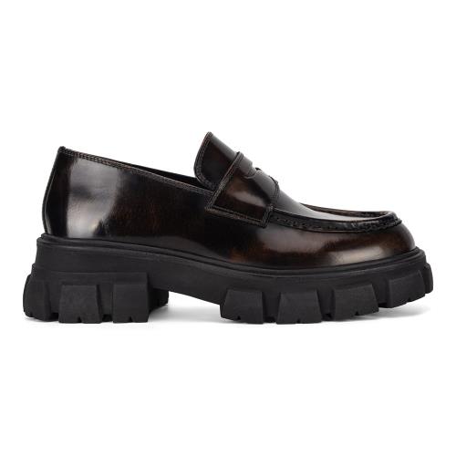 Polobotky Badura ELANA-01WI-002 Přírodní kůže (useň) - Lakovaná