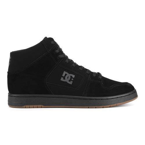 Sportovní DC Shoes MANTECA 4 HI ADYS100743-KKG Syntetický materiál,Přírodní kůže (useň)/-Přírodní kůže (useň)
