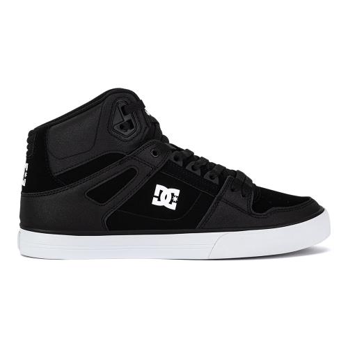 Sportovní DC Shoes PURE HIGH-TOP WC ADYS400043-BLW Přírodní kůže (useň)/-Přírodní kůže (useň),Materiál/-Syntetický