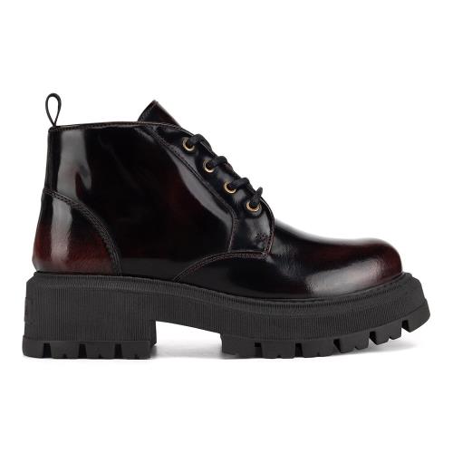 Šněrovací boty Badura PILO-SL-04301 Přírodní kůže (useň) - Lakovaná