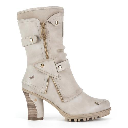 Kotníkové boty Mustang 1141-606 Syntetický materiál