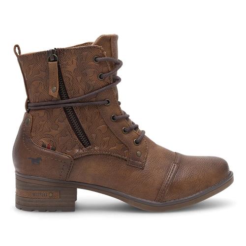 Šněrovací boty Mustang 1229-508 Syntetický materiál