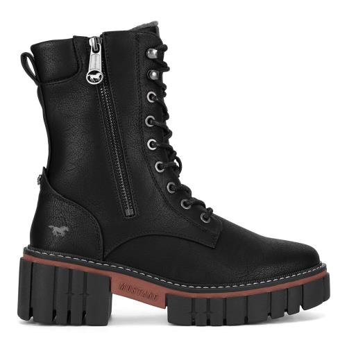 Šněrovací boty Mustang 1447-504 Syntetický materiál