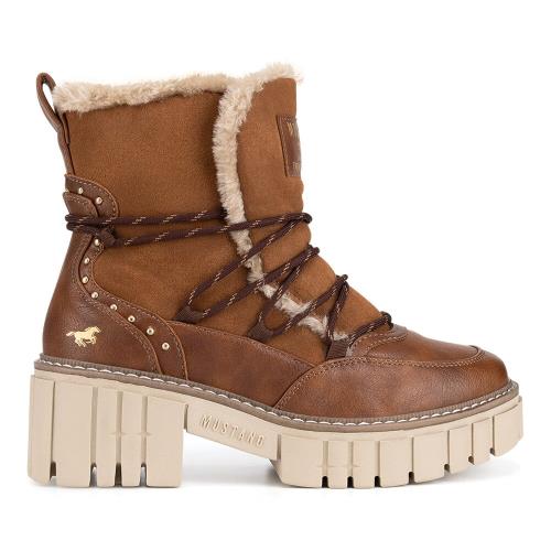 Šněrovací boty Mustang 1447-601 Látkový materiál,Syntetický materiál Šněrovací boty Mustang 1447-601 Látkový materiál,Syntetický materiál