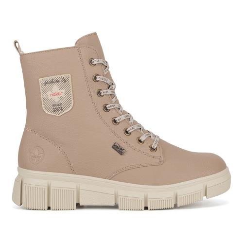 Šněrovací boty Rieker X3410-20 Syntetický materiál