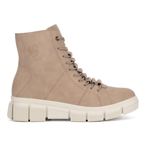 Šněrovací boty Rieker X3428-20 Syntetický materiál