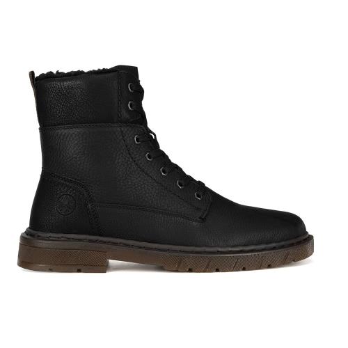 Šněrovací boty Rieker 31602-00 Materiál/-Syntetický,Přírodní kůže (useň) - Lícová