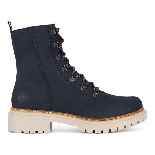 Šněrovací boty Rieker 72643-14 Syntetický materiál