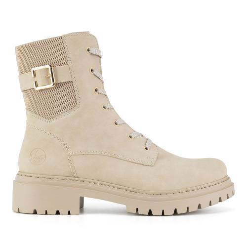 Šněrovací boty Rieker 72631-62 Látkový materiál,Syntetický materiál