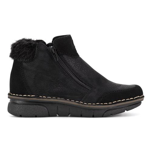 Kotníkové boty Rieker 73352-00 Syntetický materiál Kotníkové boty Rieker 73352-00 Syntetický materiál